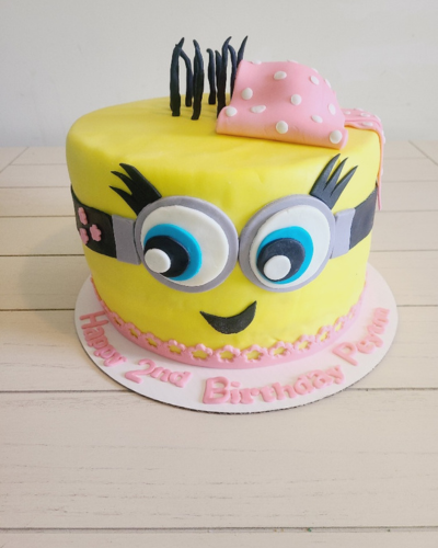 adorable charicture cake 